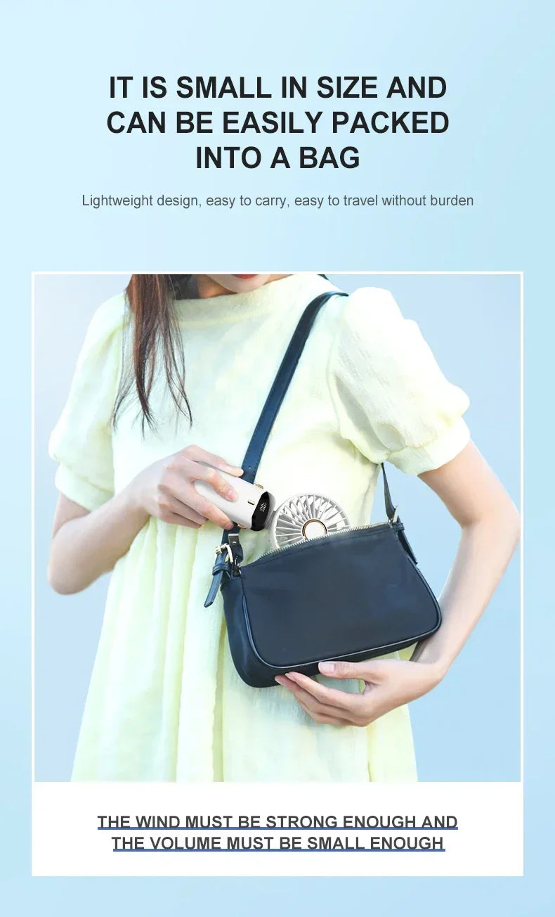 SZNL FlexBreeze 4-in-1 Pocket Fan