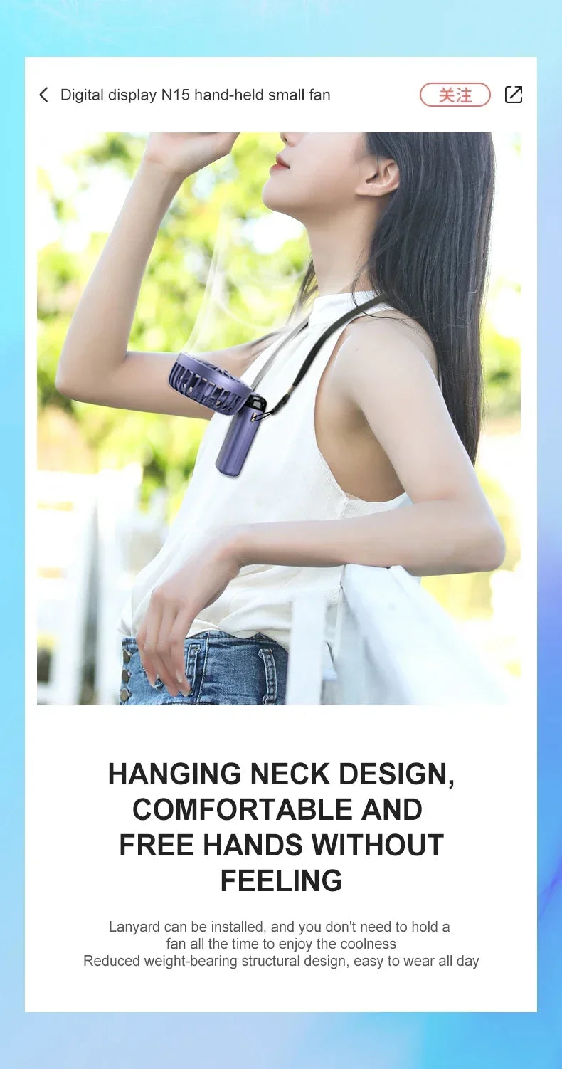SZNL FlexBreeze 4-in-1 Pocket Fan