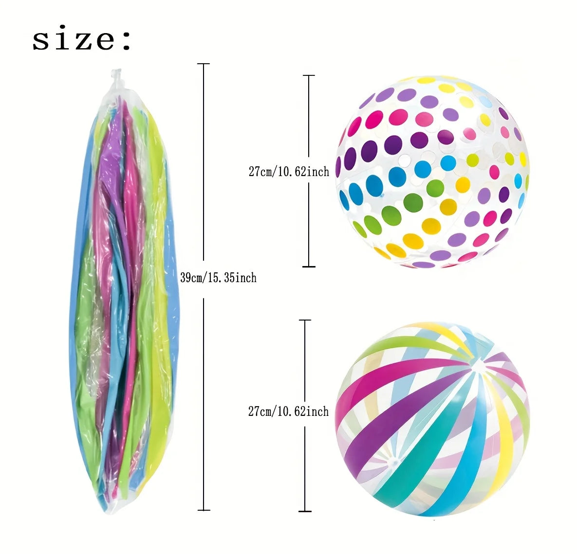 SZNL ChromaVibe Inflatable Water Ball