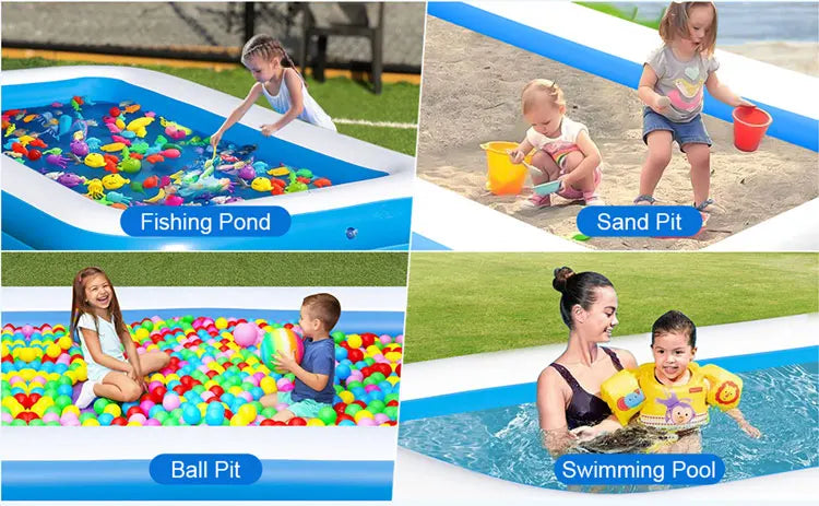 SZNL SummerSplash | 150cm Portable Inflatable Pool