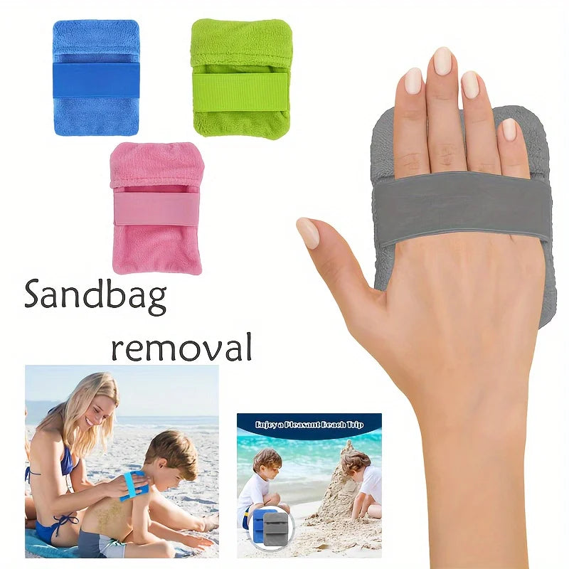SZNL SandOff | Instant Sand Removal Beach Mitt