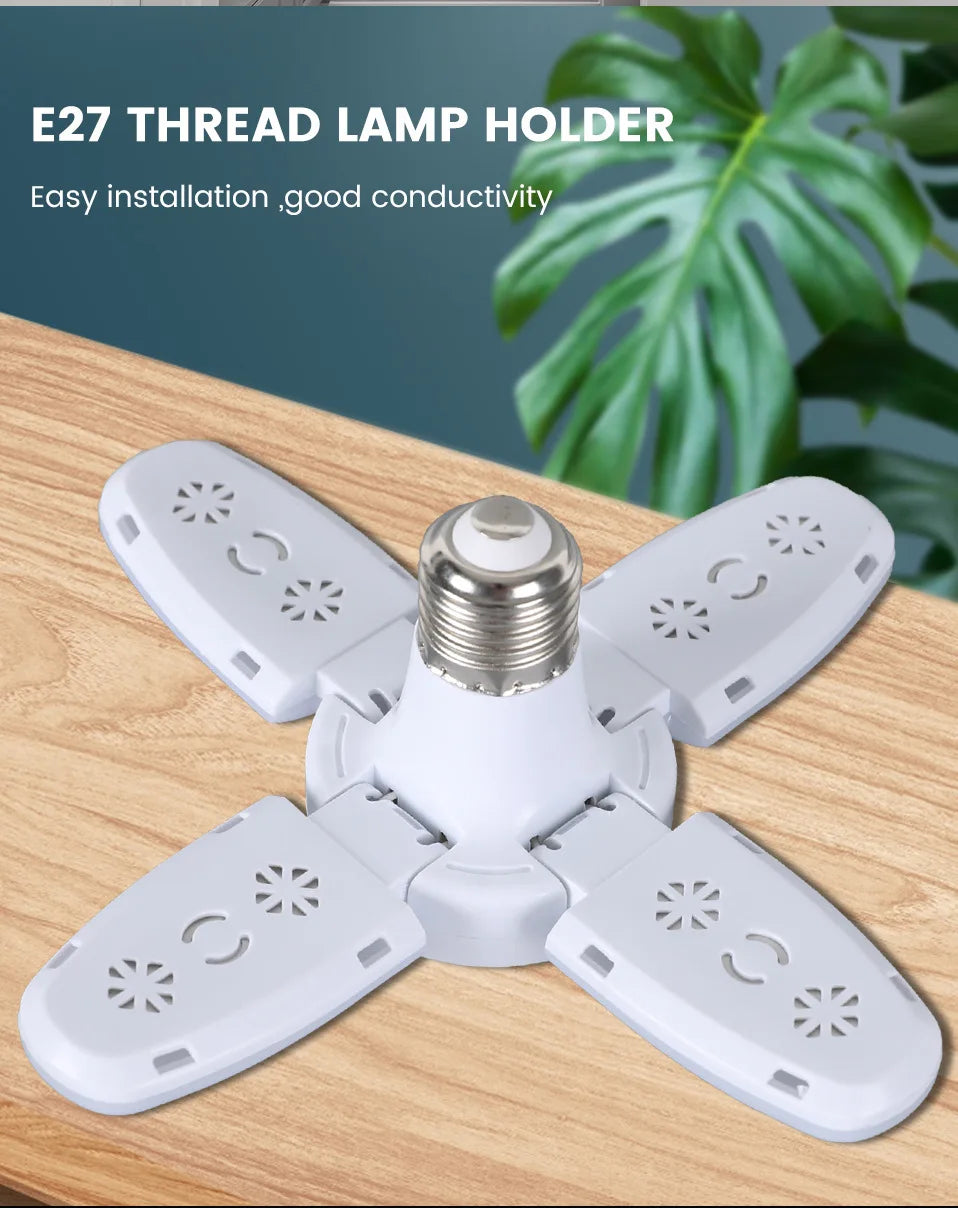 SZNL NovaBeam | Foldable 4-Panel LED Garage Light