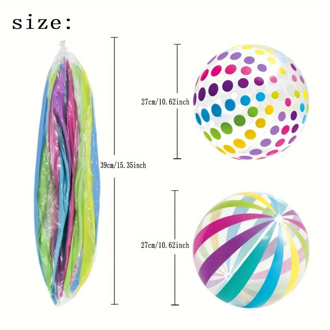 SZNL ChromaVibe Inflatable Water Ball