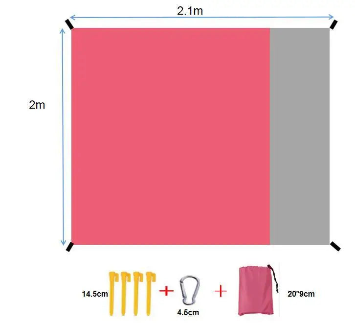 SZNL ShoreBound XL | Sandproof Outdoor Blanket