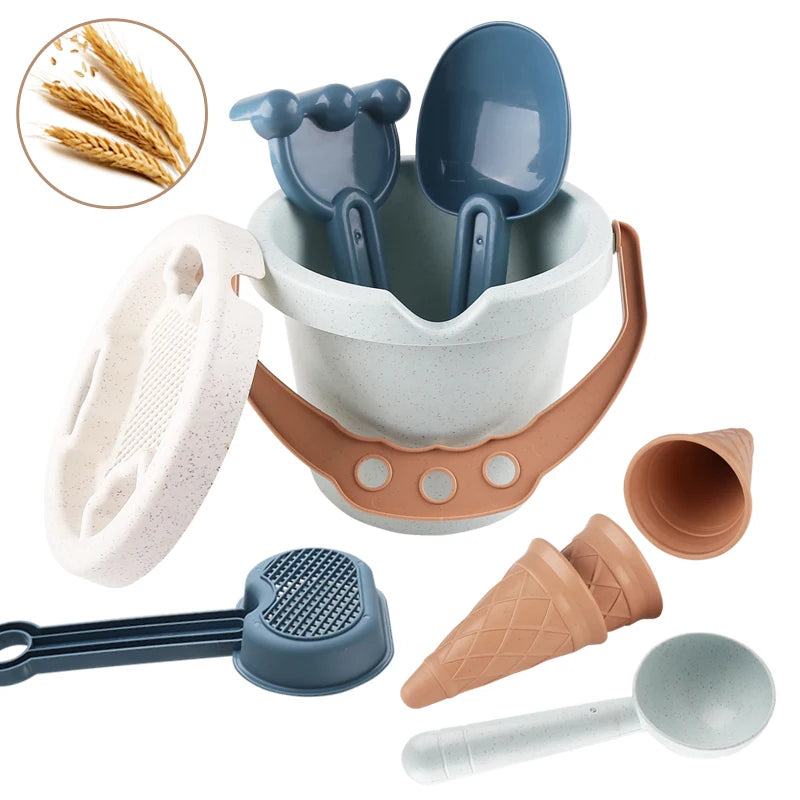 SZNL Sand Parlor | 9-Piece Ice Cream Beach Toy Set