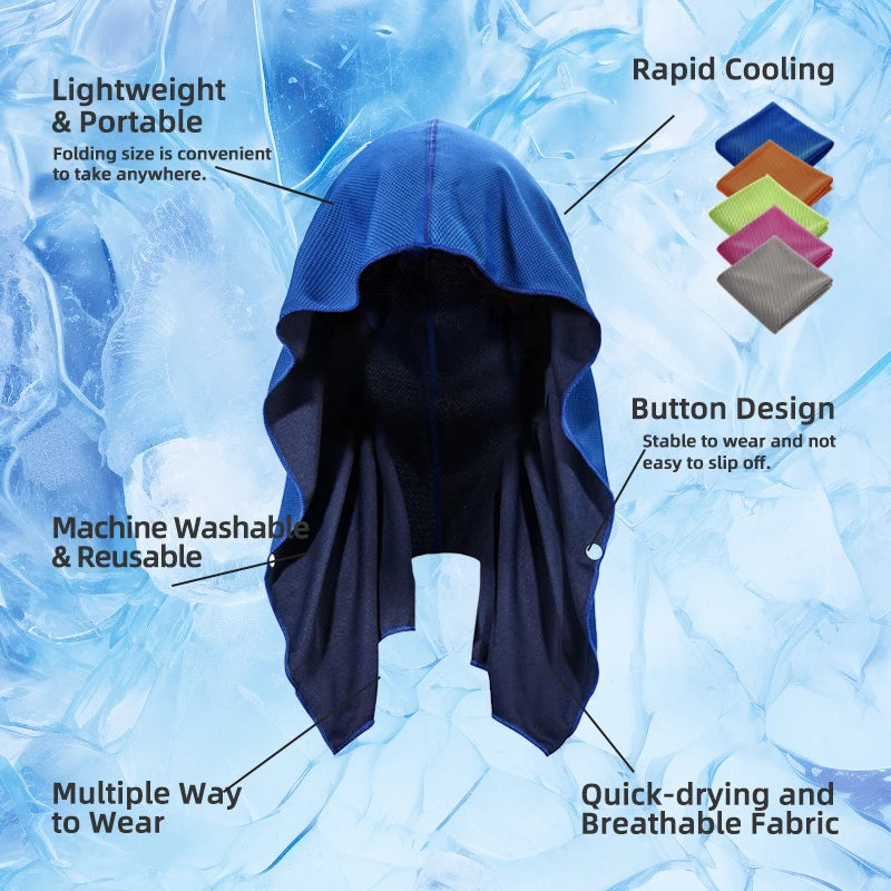 SZNL HydroShield | Instant Cooling Hoodie Towel