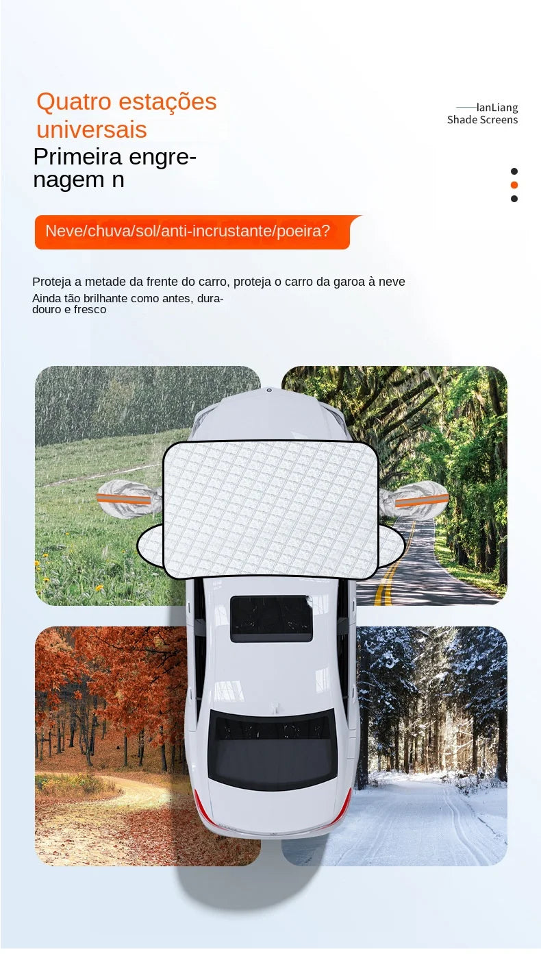 SZNL ShieldPro | Magnetic All-Season Windshield Cover