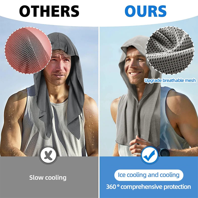 SZNL HydroShield | Instant Cooling Hoodie Towel