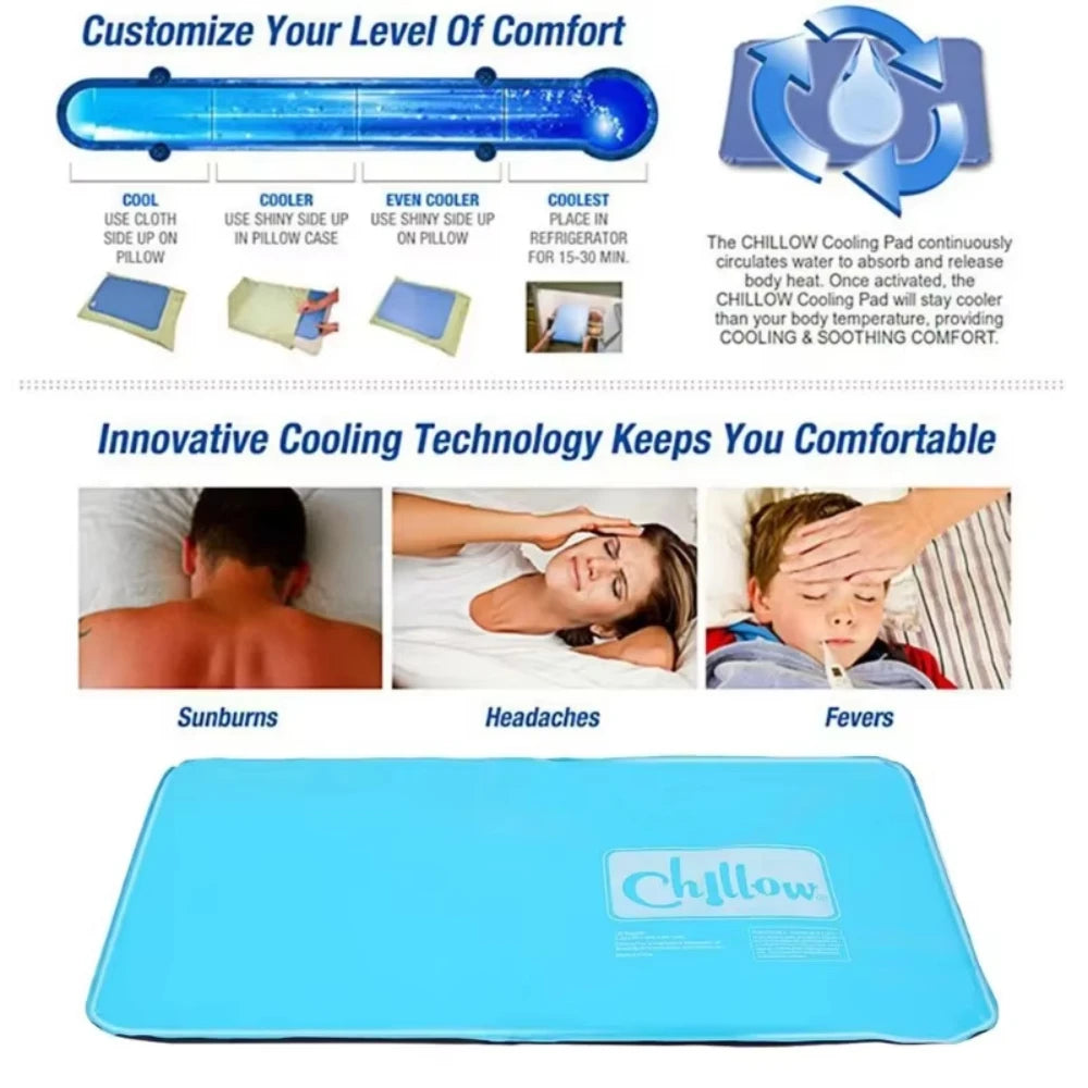SZNL ChillSleeper | Instant Gel Cooling Pillow Mat