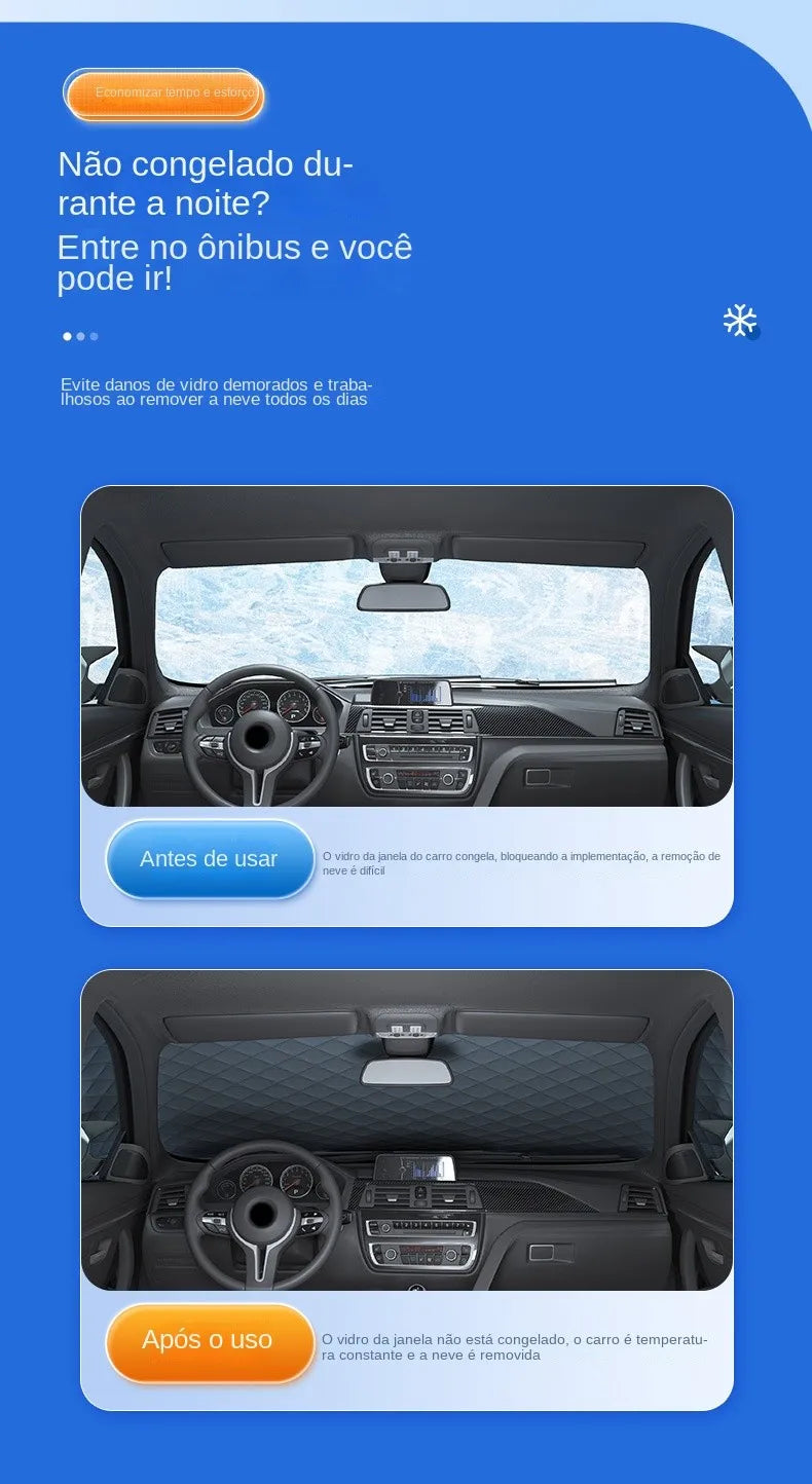 SZNL ShieldPro | Magnetic All-Season Windshield Cover