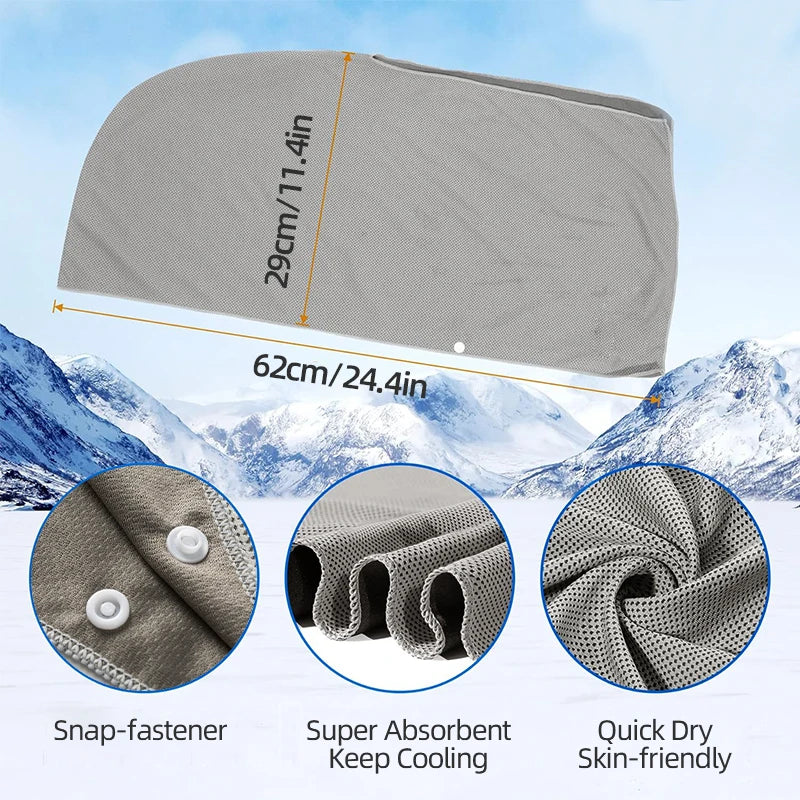 SZNL HydroShield | Instant Cooling Hoodie Towel