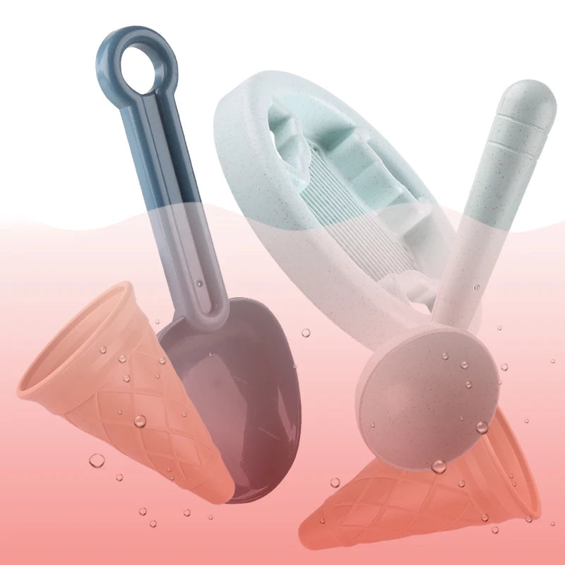 SZNL Sand Parlor | 9-Piece Ice Cream Beach Toy Set