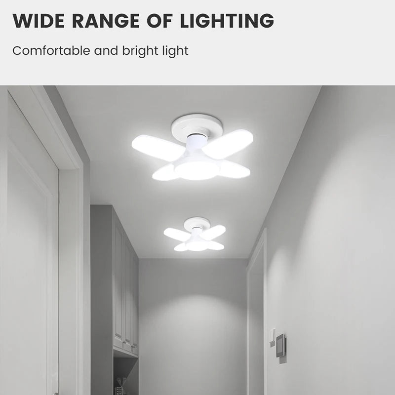 SZNL NovaBeam | Foldable 4-Panel LED Garage Light