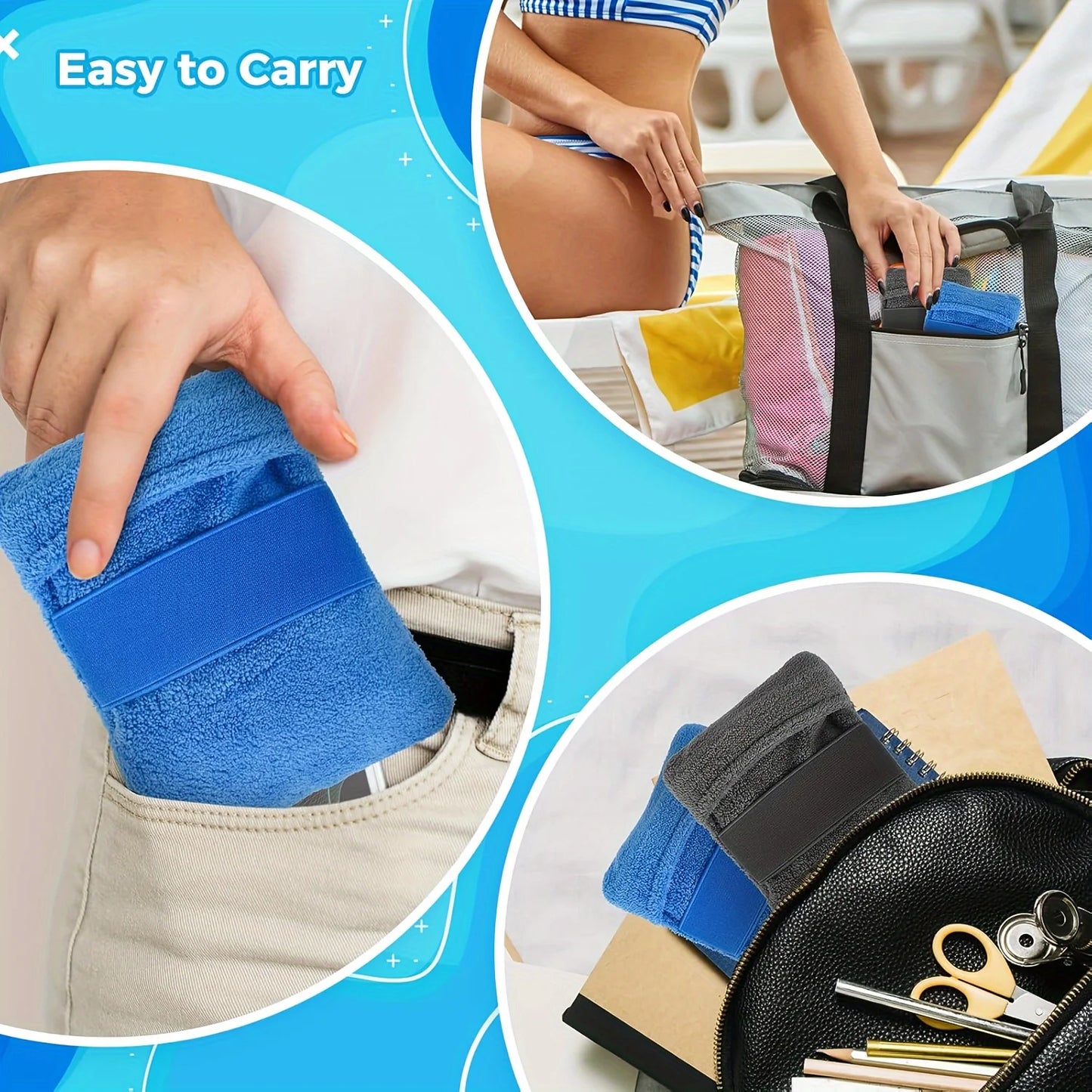 SZNL SandOff | Instant Sand Removal Beach Mitt