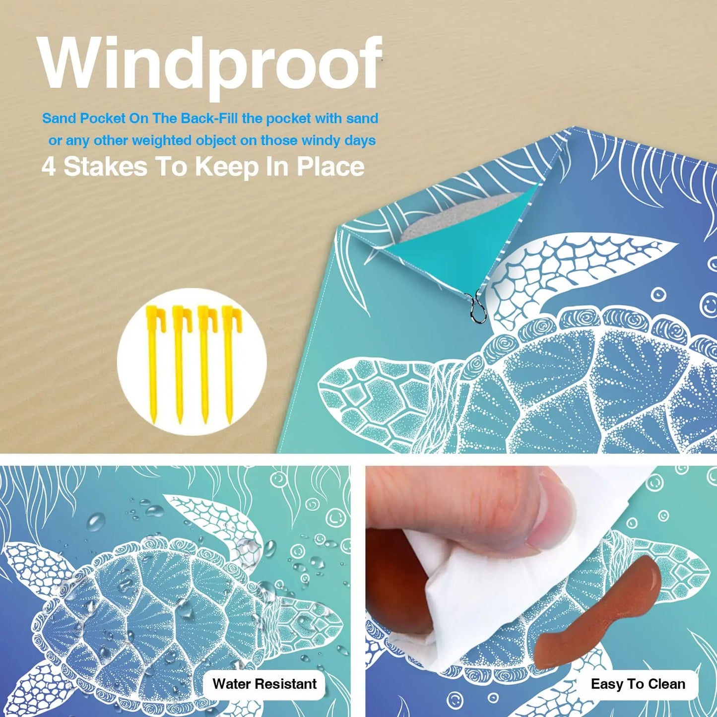 SZNL ShoreBound XL | Sandproof Outdoor Blanket