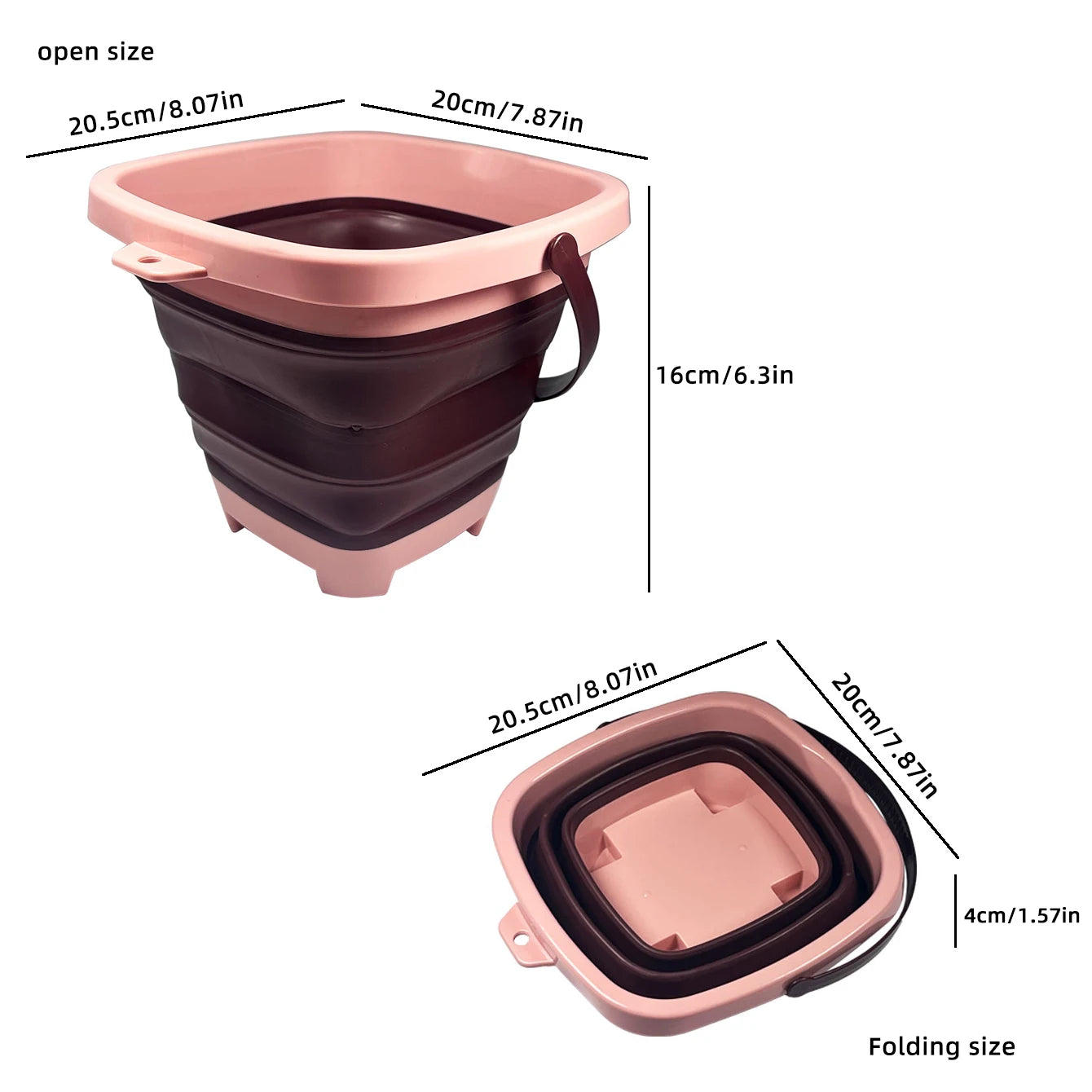SZNL PackAway | Collapsible Silicone Beach Bucket