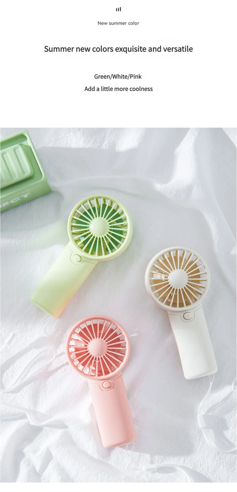 SZNL ReadyBreeze Ultra-Light Travel Fan