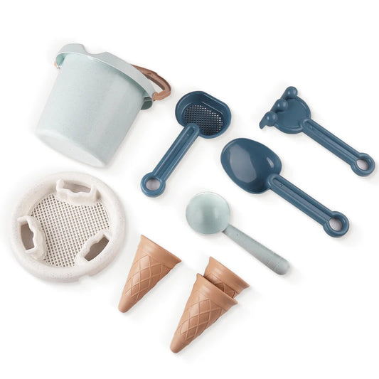 SZNL Sand Parlor | 9-Piece Ice Cream Beach Toy Set