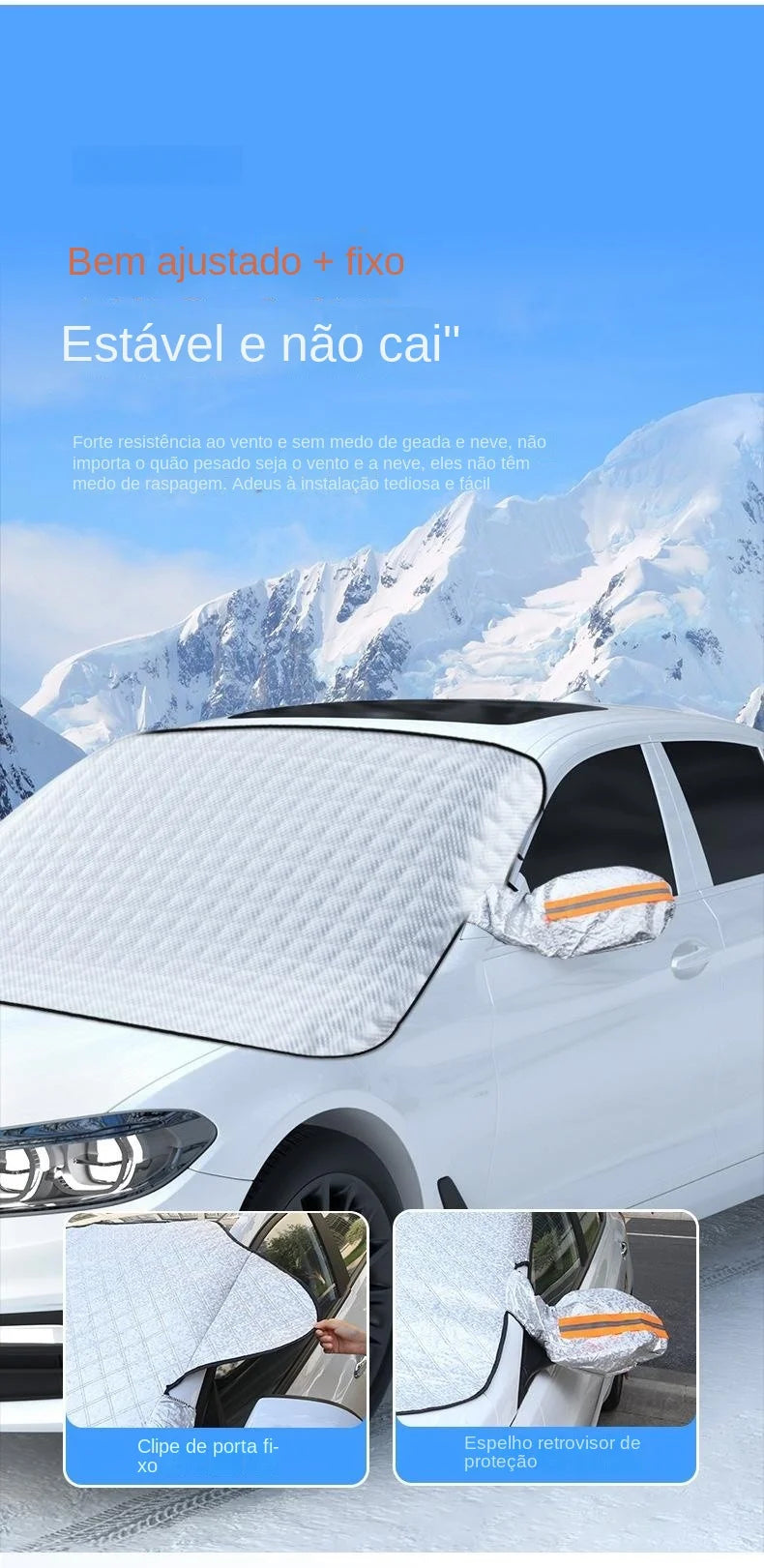 SZNL ShieldPro | Magnetic All-Season Windshield Cover