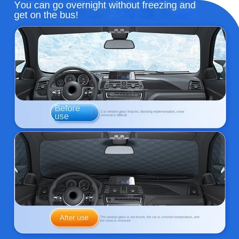 SZNL ShieldPro | Magnetic All-Season Windshield Cover